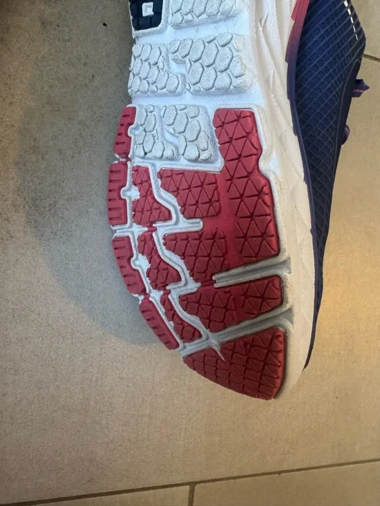 Hoka One One Blue with Pink Accent Women's Sneakers - Picture 3 of 6